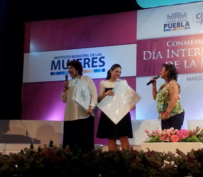 Conferencia Instituto Municipal de la Mujeres Puebla por Dia de la Mujer - marzo 2015